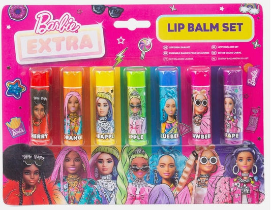 Barbie Extra Lip Balm Set (Pack of 7)