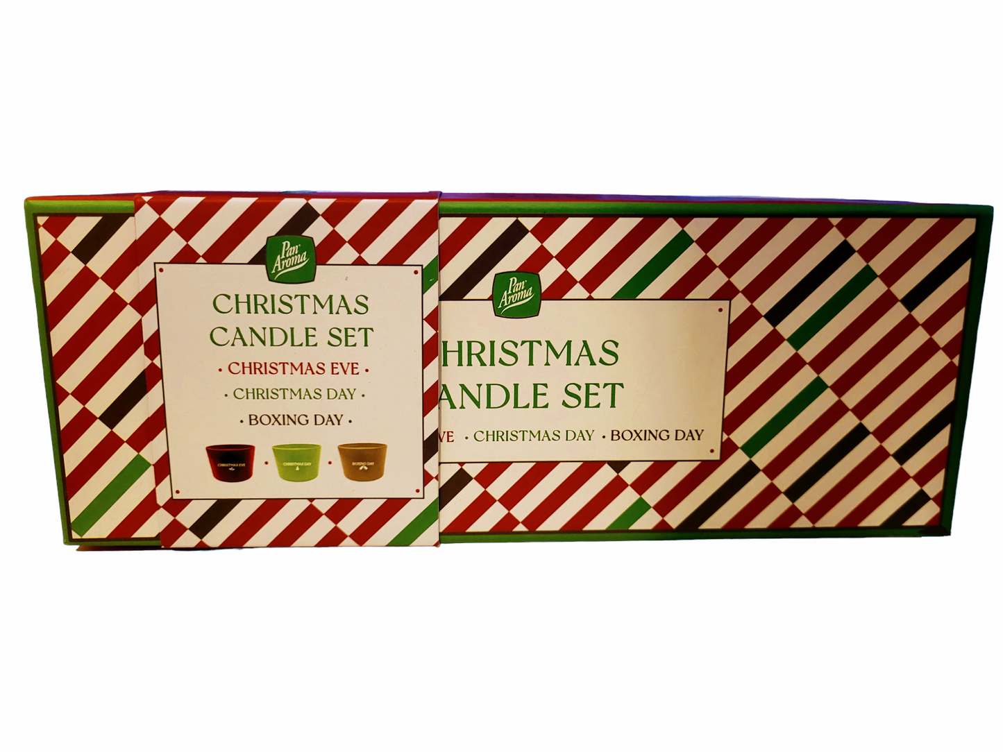 Pan Aroma 3 Pack Candles - Christmas Eve, Christmas Day & Boxing Day Candles